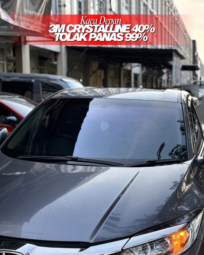 Pasang Kaca Film Mobil 3M Crystalline Jakarta Pusat di Kalatin