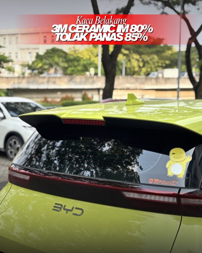 Kaca Film 3M Ceramic IM 80 di Dealer Resmi 3M Kebon Jeruk Kalatin