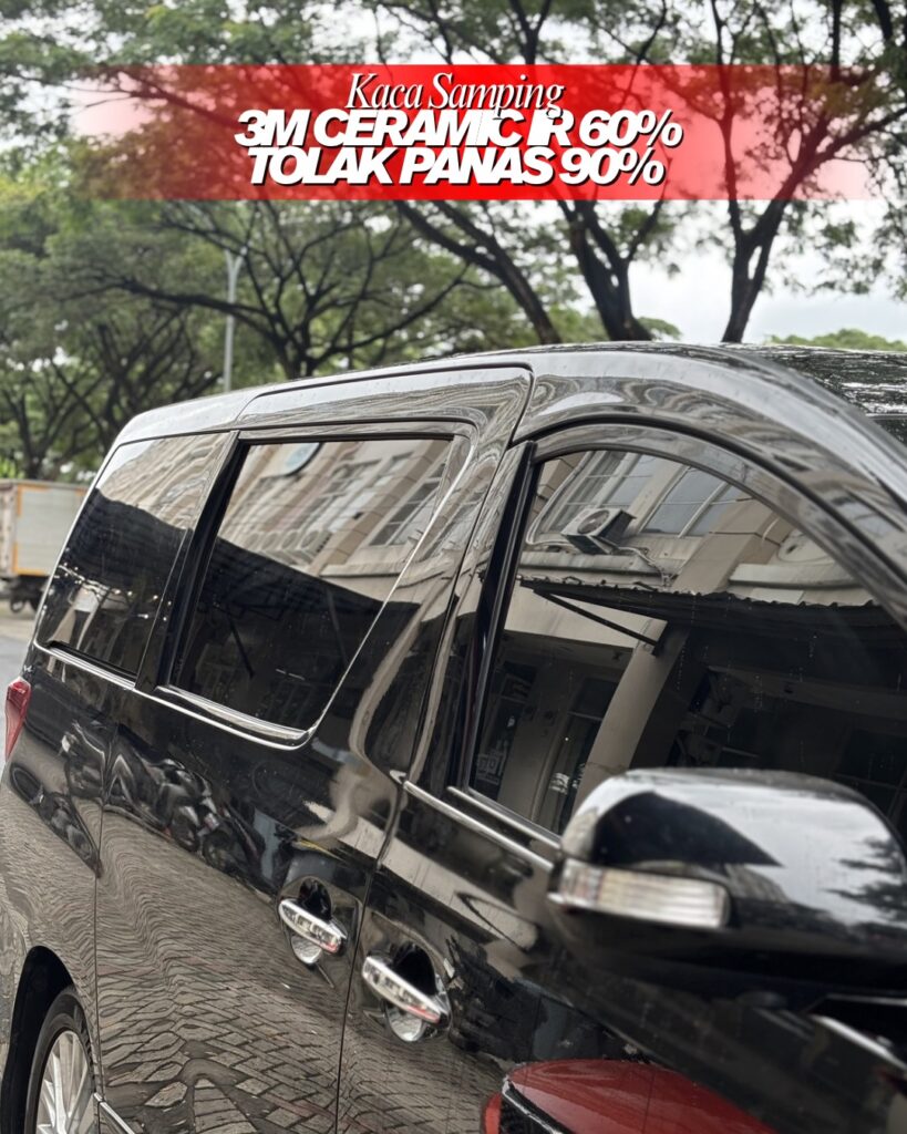 Rekomendasi Kaca Film Anti Panas di Alam Sutera Tangerang, 3M Ceramic IR 60% 