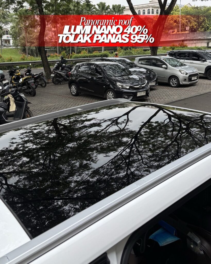Kaca Film Ilumi Nano di Panoramic Roof by Kalatin