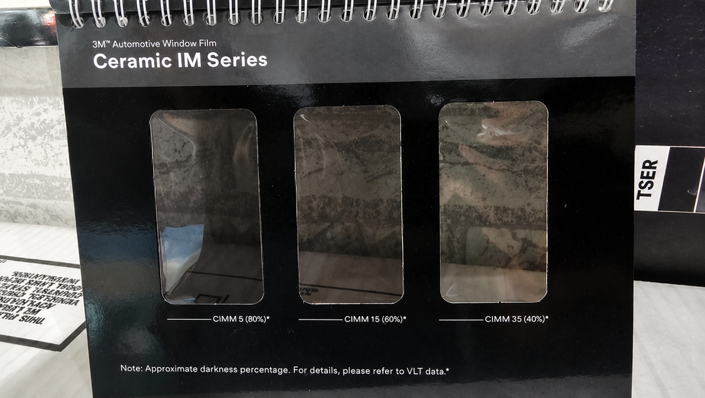 Tingkat kegelapan 3M Ceramic IM