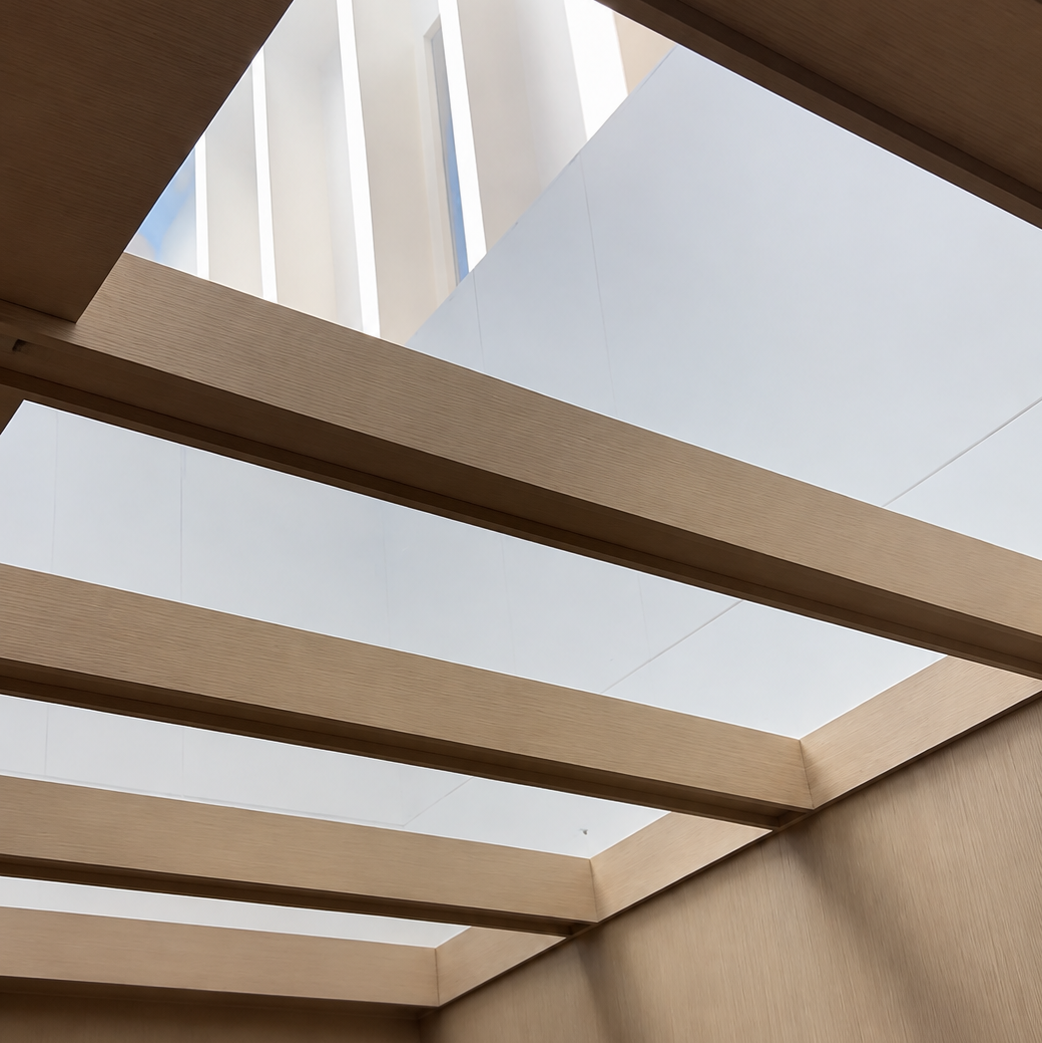 Kaca film 3M Crystalline untuk skylight