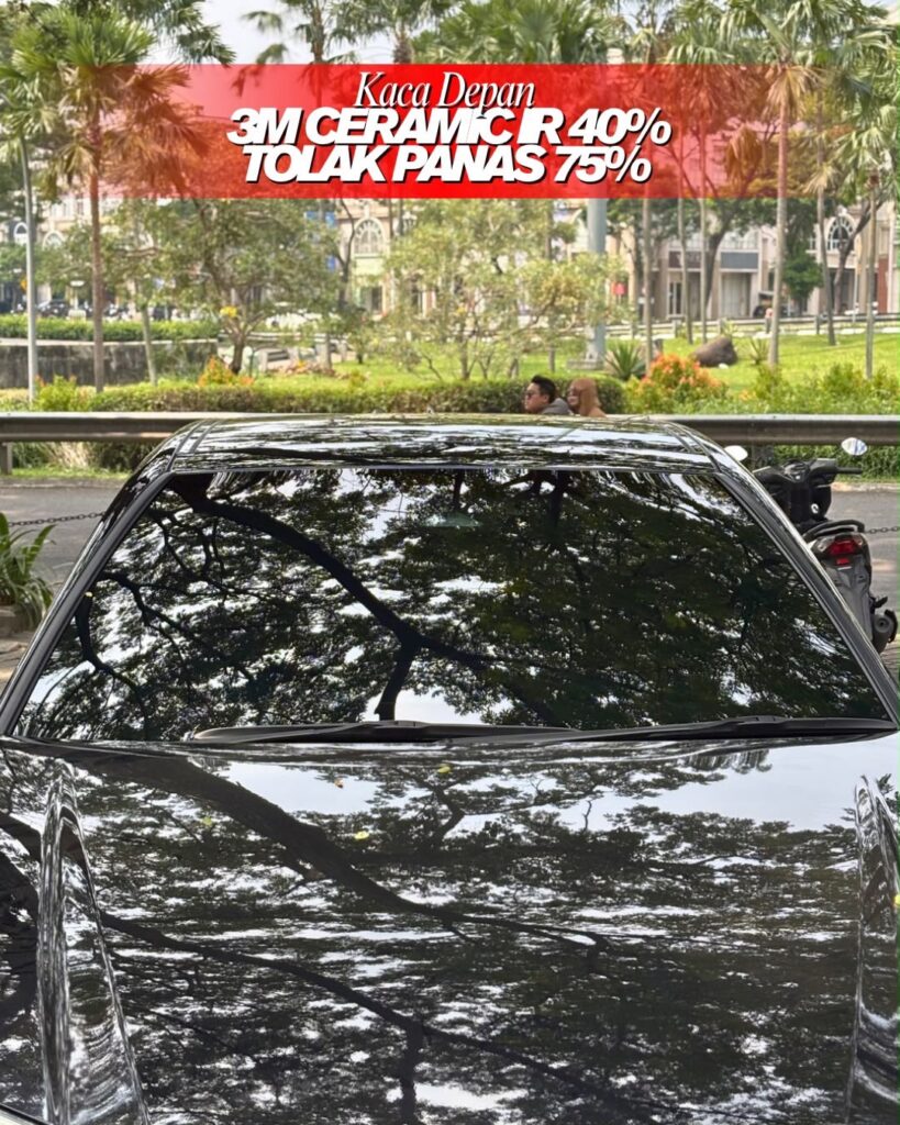 3M Ceramic IR 40% untuk Kaca Depan Mobil Windshield