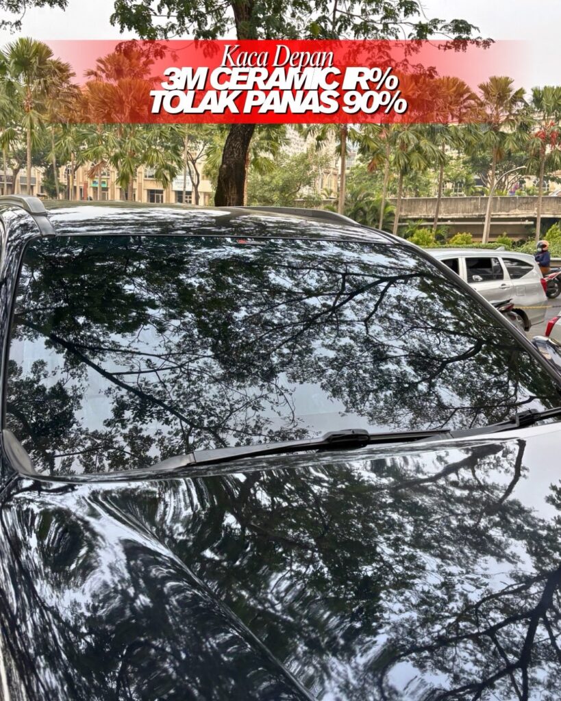 3M Ceramic IR 60% untuk Kaca Depan Mobil Windshield