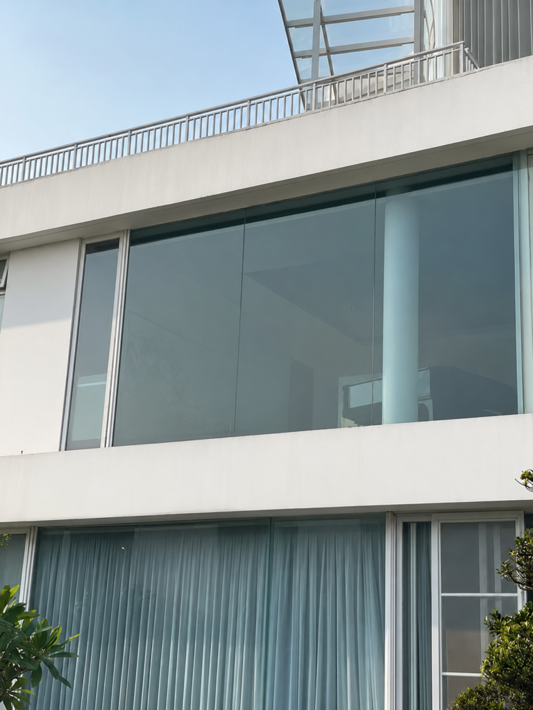 Kaca Film building 3M crystalline 20% untuk hunian modern